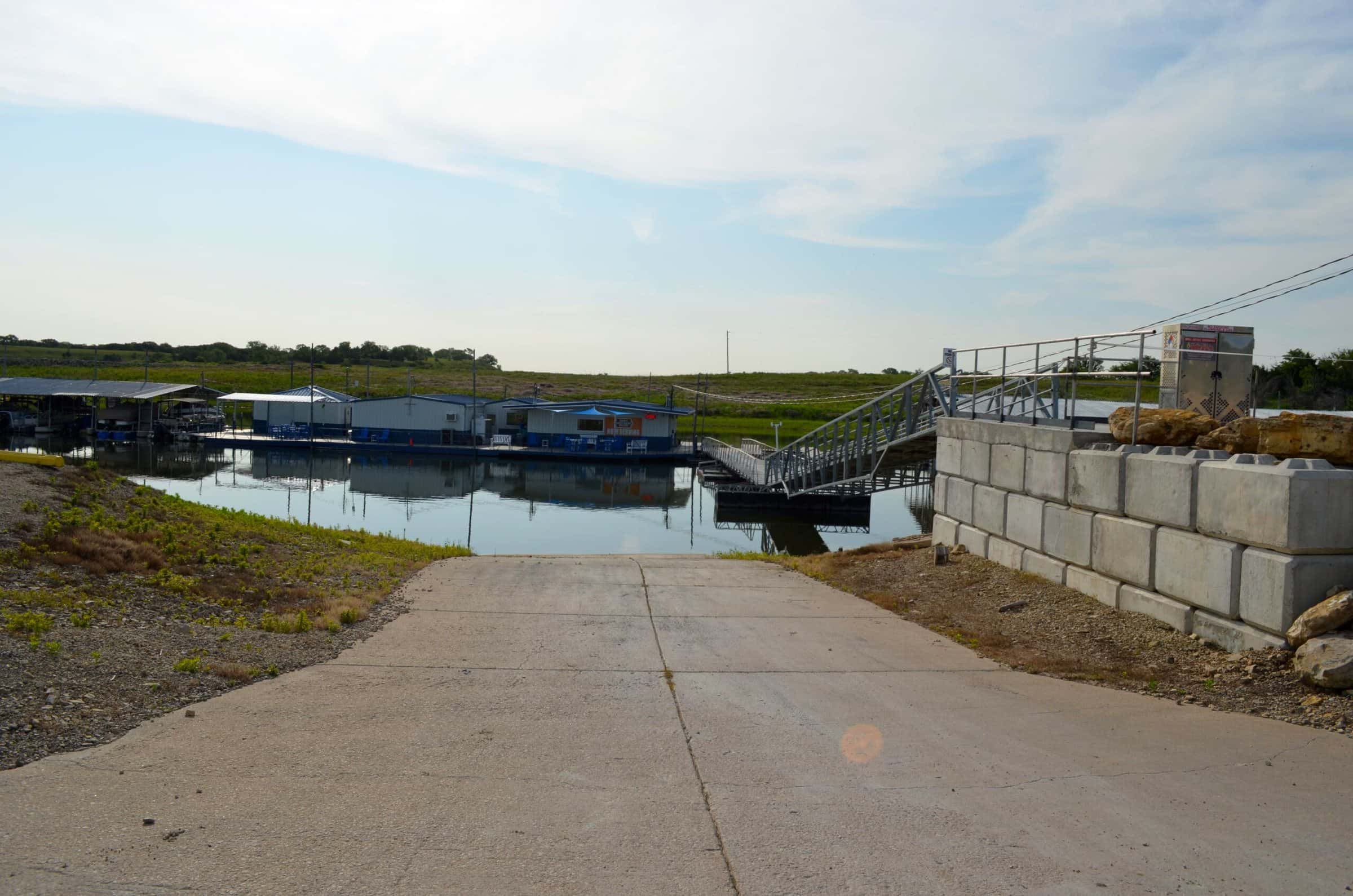 Boat ramp at Thunderbird